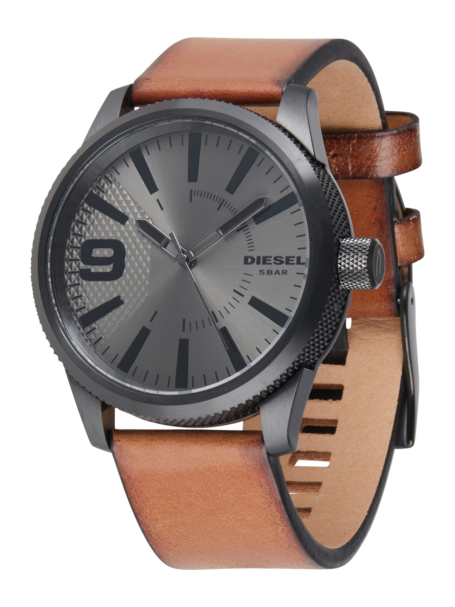 DIESEL Orologio analogico Marrone