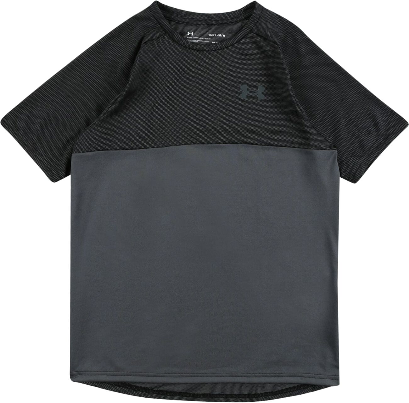 UNDER ARMOUR Maglia funzionale Nero, Grigio