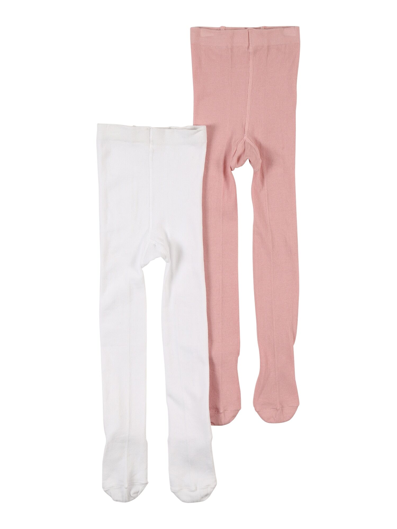 ABOUT YOU Collant '2er Pack Allie Tights' Bianco, Rosa