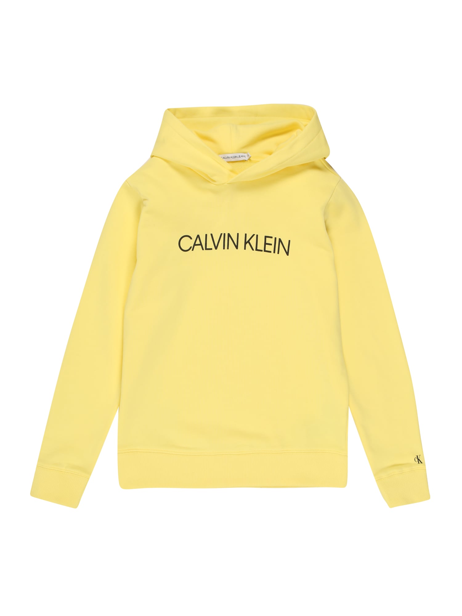 Calvin Klein Jeans Felpa 'INSTITUTIONAL LOGO' Giallo