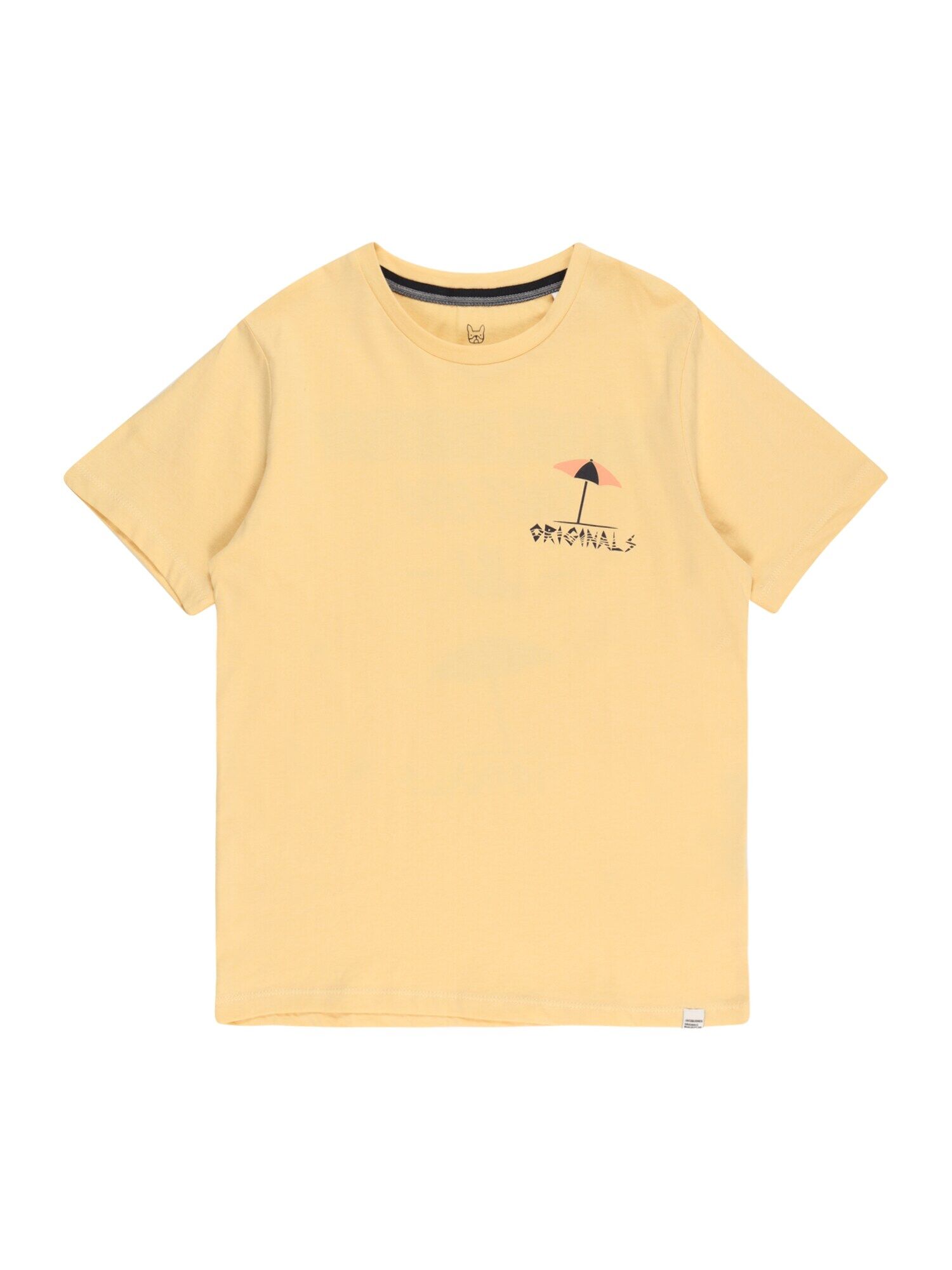 Jack & Jones Junior Maglietta 'VIBES' Giallo