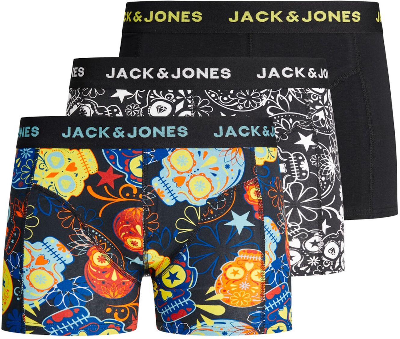 Jack & Jones Junior Pantaloncini intimi 'Sugar' Nero, Blu