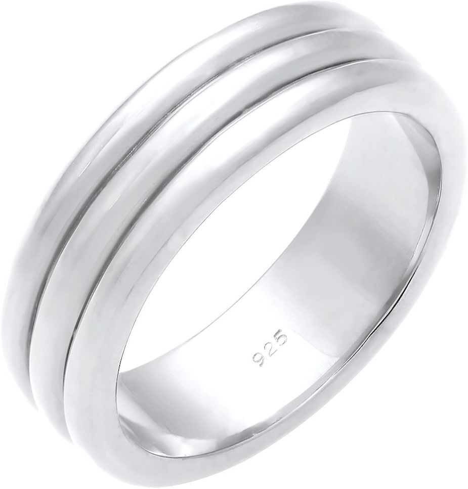 ELLI PREMIUM Anello 'Paarring' Argento