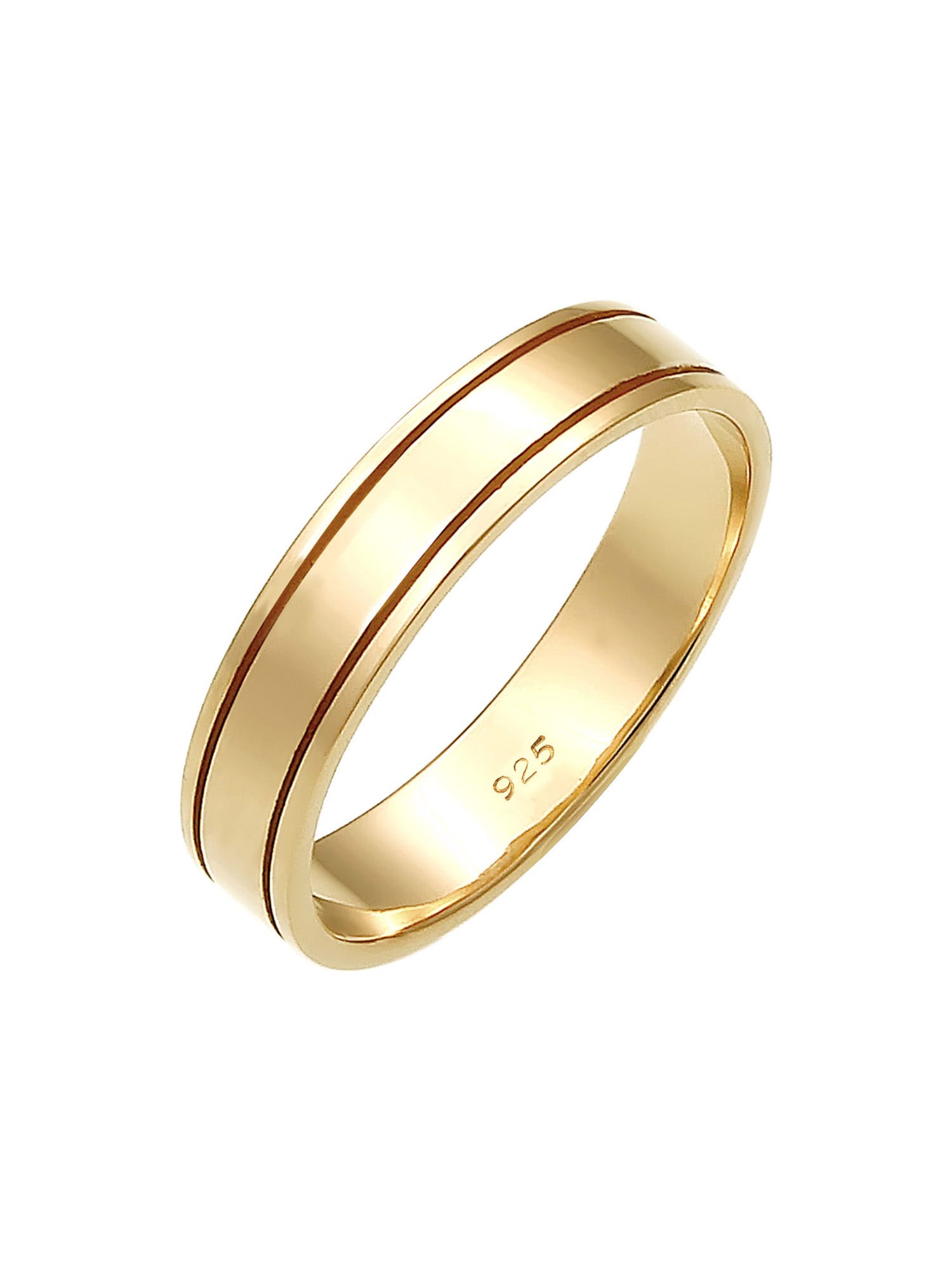 ELLI PREMIUM Anello 'Paarring Bandring Trauring' Oro