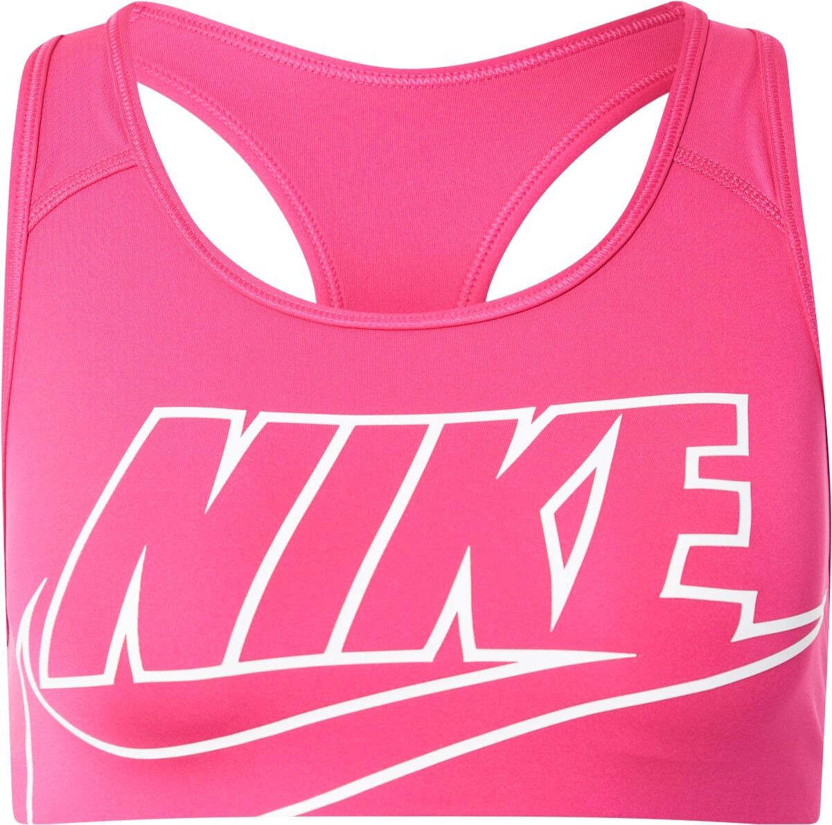 NIKE Reggiseno sportivo 'SWOOSH FUTURA' Rosa