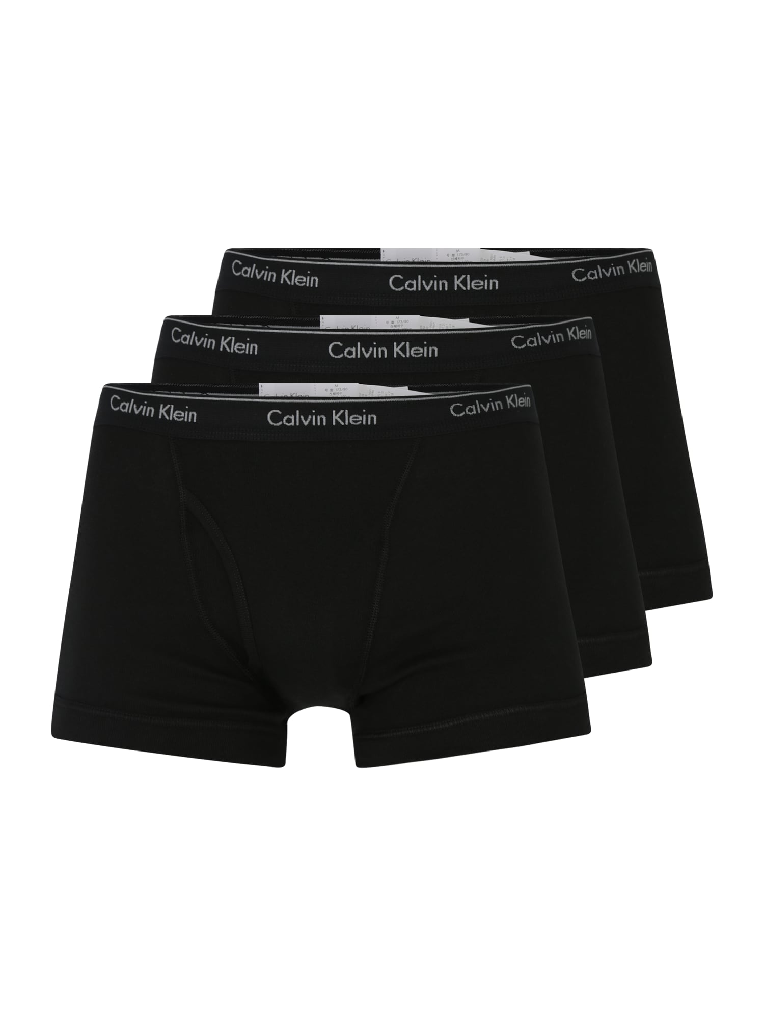 calvin klein underwear boxer 'trunk 3pk' nero