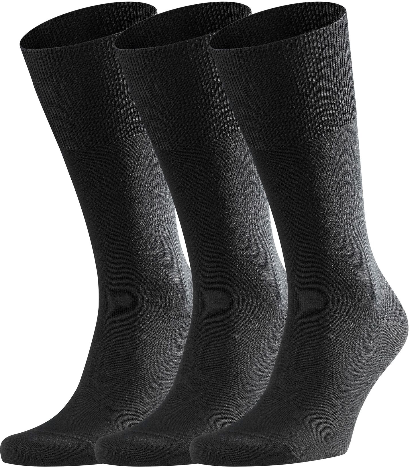 FALKE Calzino 'Airport 3-Pack' Nero