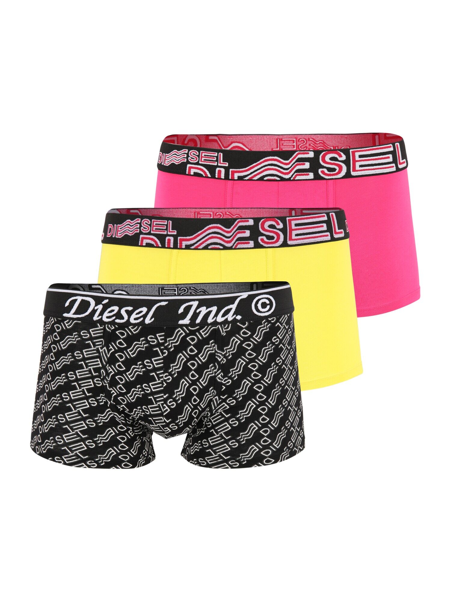 DIESEL Boxer Rosa, Giallo, Nero