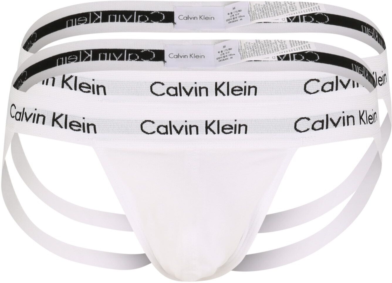 Calvin Klein Underwear Slip 'JOCK STRAP 2PK' Bianco