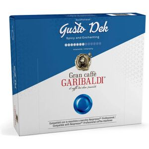 Garibaldi 50 Cialde Deka compatibili con sistema Nespresso® Professional