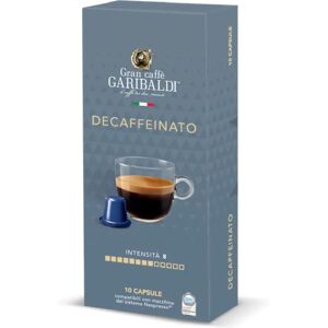 Garibaldi 10 Capsule Decaffeinato compatibili con sistema Nespresso®