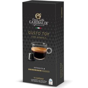 Garibaldi 10 Capsule Gusto Top compatibili con sistema Nespresso®