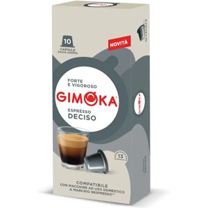 Gimoka 100 Capsule Deciso compatibili con sistema Nespresso®