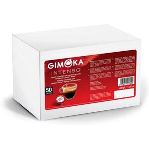 Gimoka 50 Capsule Espresso Intenso compatibili con sistema Lavazza Firma