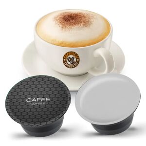 capsule.it 16 capsule caffè tre venezie cappuccino compatibili con sistema nescafé® dolce gusto®