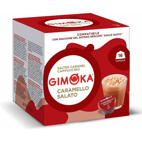 gimoka 16 capsule caramello salato compatibili con sistema nescafÉ® dolce gusto®