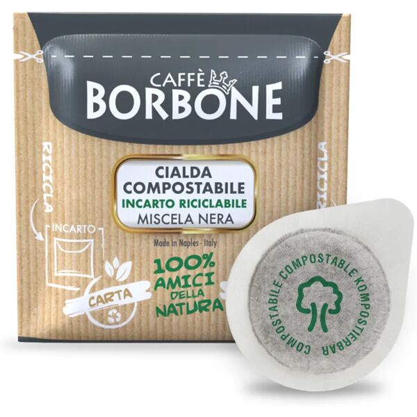 caffè borbone 150 cialde borbone miscela nera compatibili con sistema ese 44mm