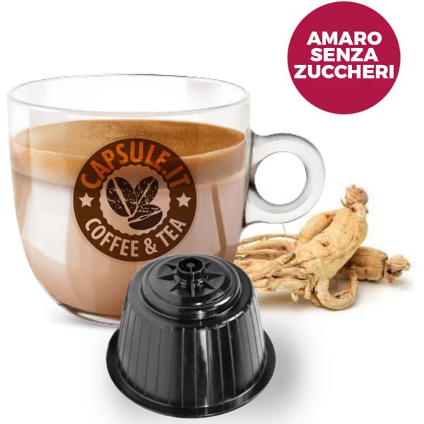 capsule.it 16 capsule gimoka ginseng amaro compatibili con sistema nescafÉ® dolce gusto®