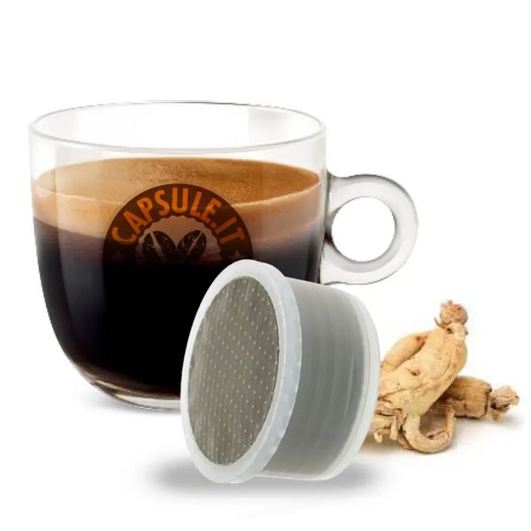 capsule.it 50 capsule caffè bonini caffè aromatizzato ginseng compatibili con sistema lavazza espresso point