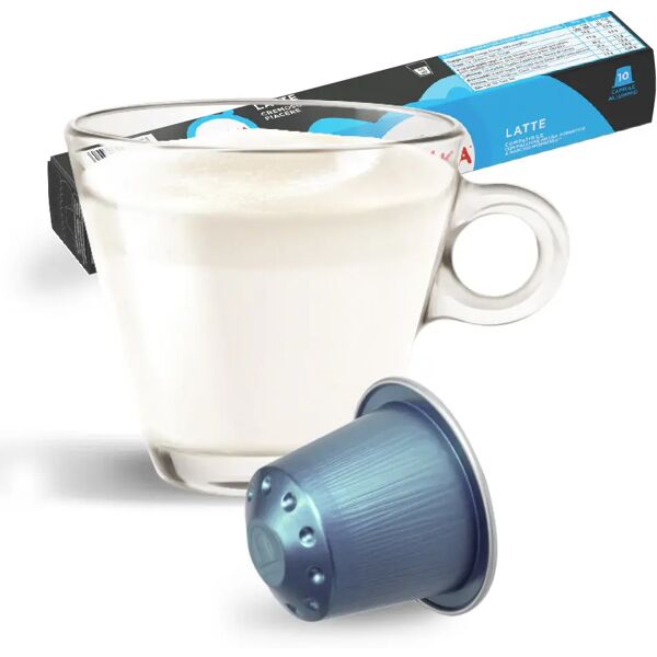 gimoka 10 capsule latte compatibili con sistema nespresso®