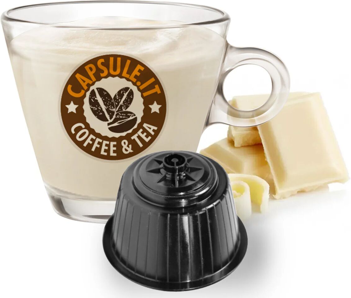 Capsule.it 16 Capsule Caffè Bonini Cioccolata Bianco compatibili con sistema NESCAFÉ® Dolce Gusto®