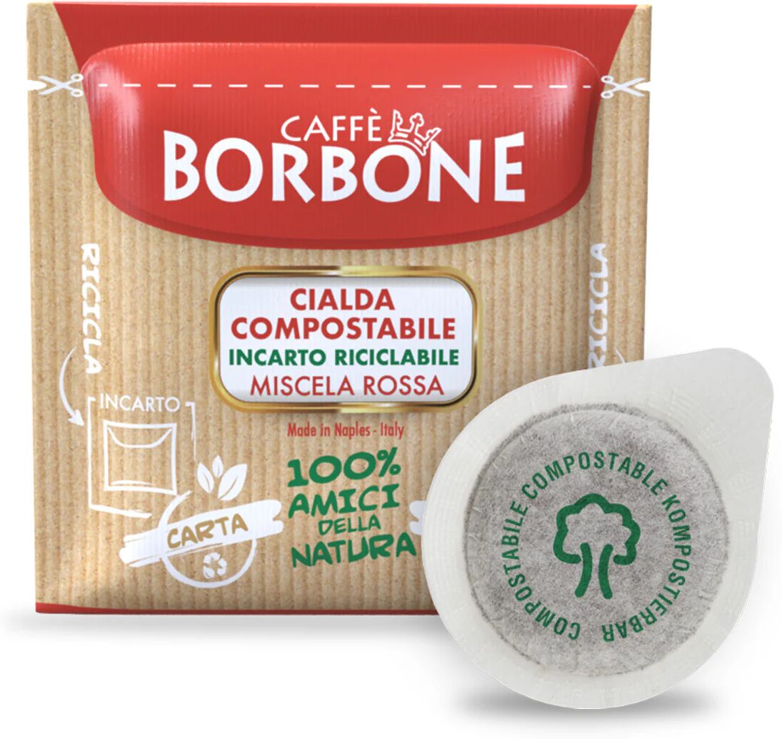 Caffè Borbone 150 Cialde Borbone Miscela Rossa compatibili con sistema ESE 44mm