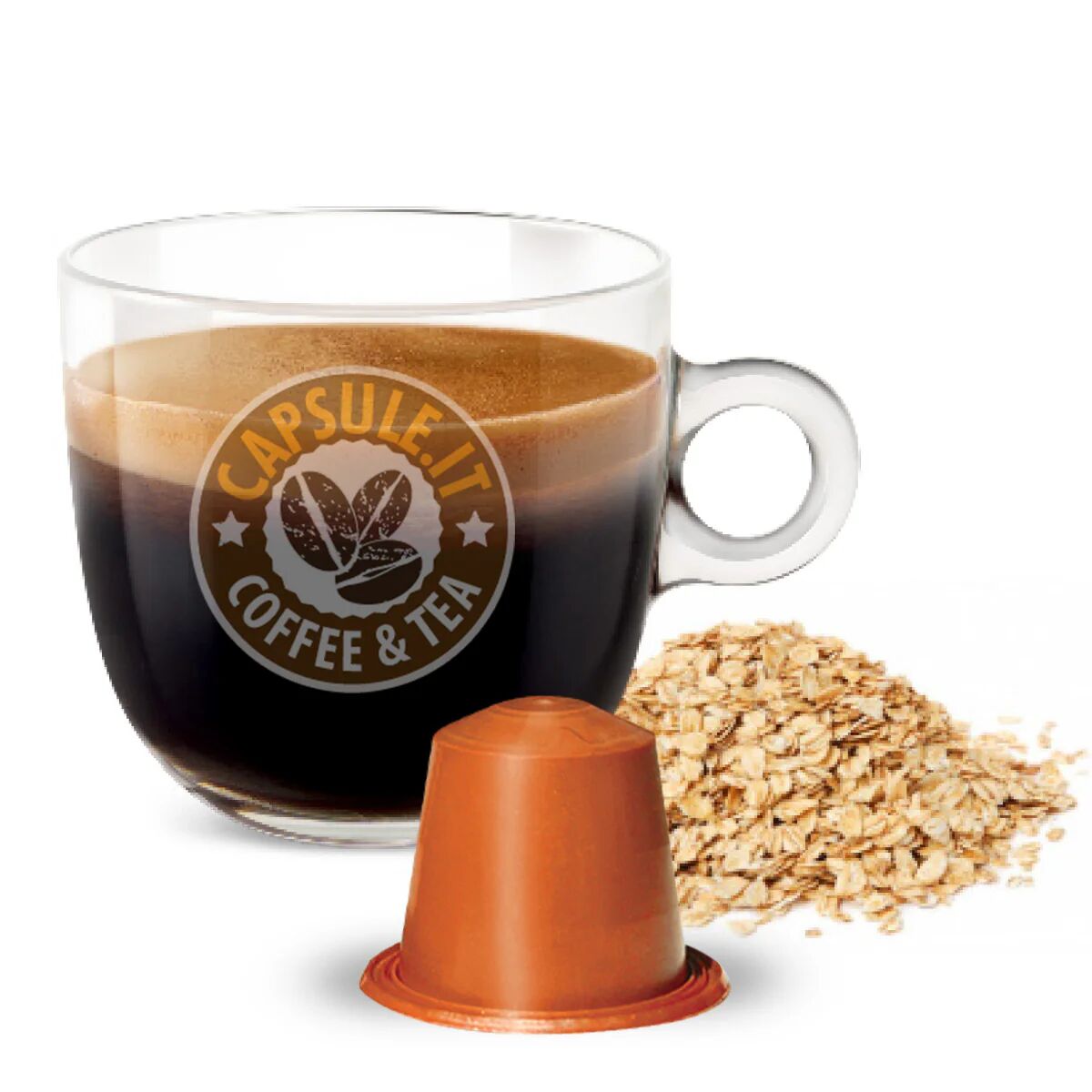 Capsule.it 10 Capsule Caffè Bonini ORZO compatibili con sistema Nespresso®