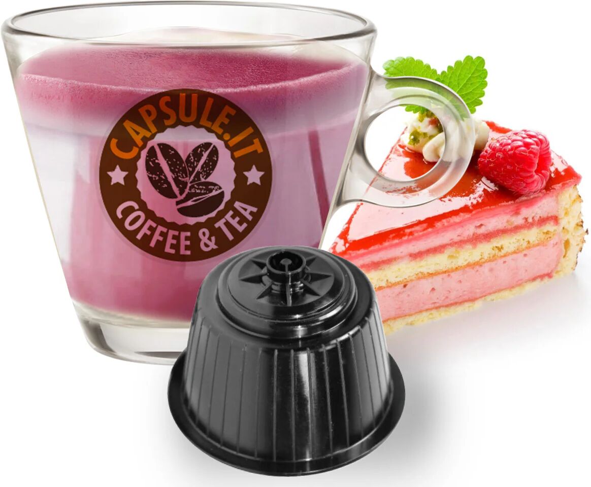 Capsule.it 16 Capsule Caffè Bonini Cheesecake Alla Fragola compatibili con sistema NESCAFÉ® Dolce Gusto®