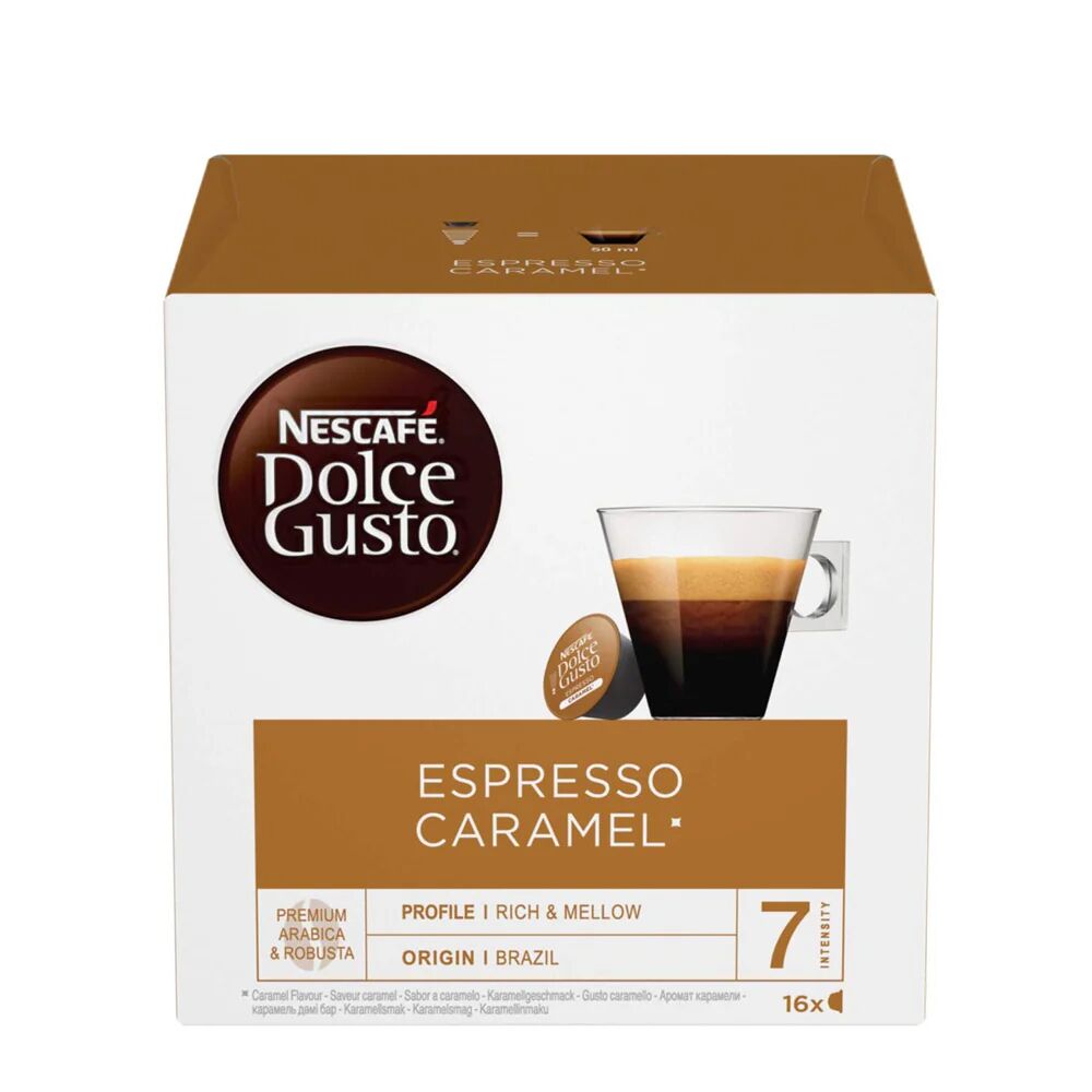 NESCAFÉ® 96 Capsule Espresso Caramel compatibili con sistema Dolce Gusto®