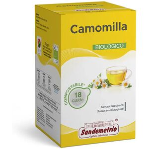 Sandemetrio 18 Cialde Camomilla compatibili con sistema ESE 44mm