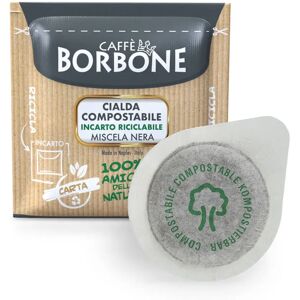 Caffè Borbone 50 Cialde Miscela Nera compatibili con sistema ESE 44mm