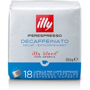 Illy 108 Capsule Decaffeinato compatibili con sistema Iperespresso