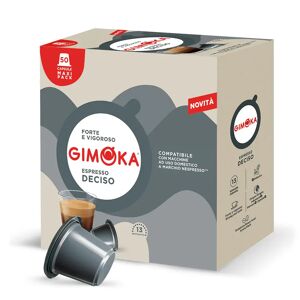 Gimoka 50 Capsule Deciso X50 compatibili con sistema Nespresso®