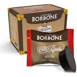 Caffè Borbone 50 Capsule Miscela Rossa compatibili con sistema Lavazza a Modo Mio