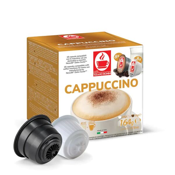 caffè bonini 48 capsule cappuccino compatibili con sistema nescafÉ® dolce gusto®
