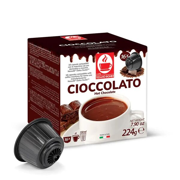 caffè bonini 48 capsule cioccolato compatibili con sistema nescafÉ® dolce gusto®