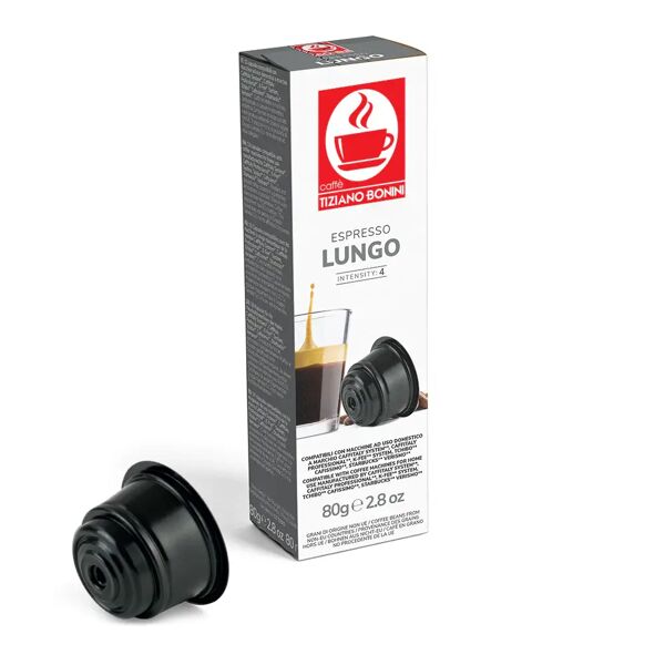 caffè bonini 80 capsule lungo compatibili con sistema caffitaly, caffitaly professional, cafissimo, k-fee system, verismo by starbucks