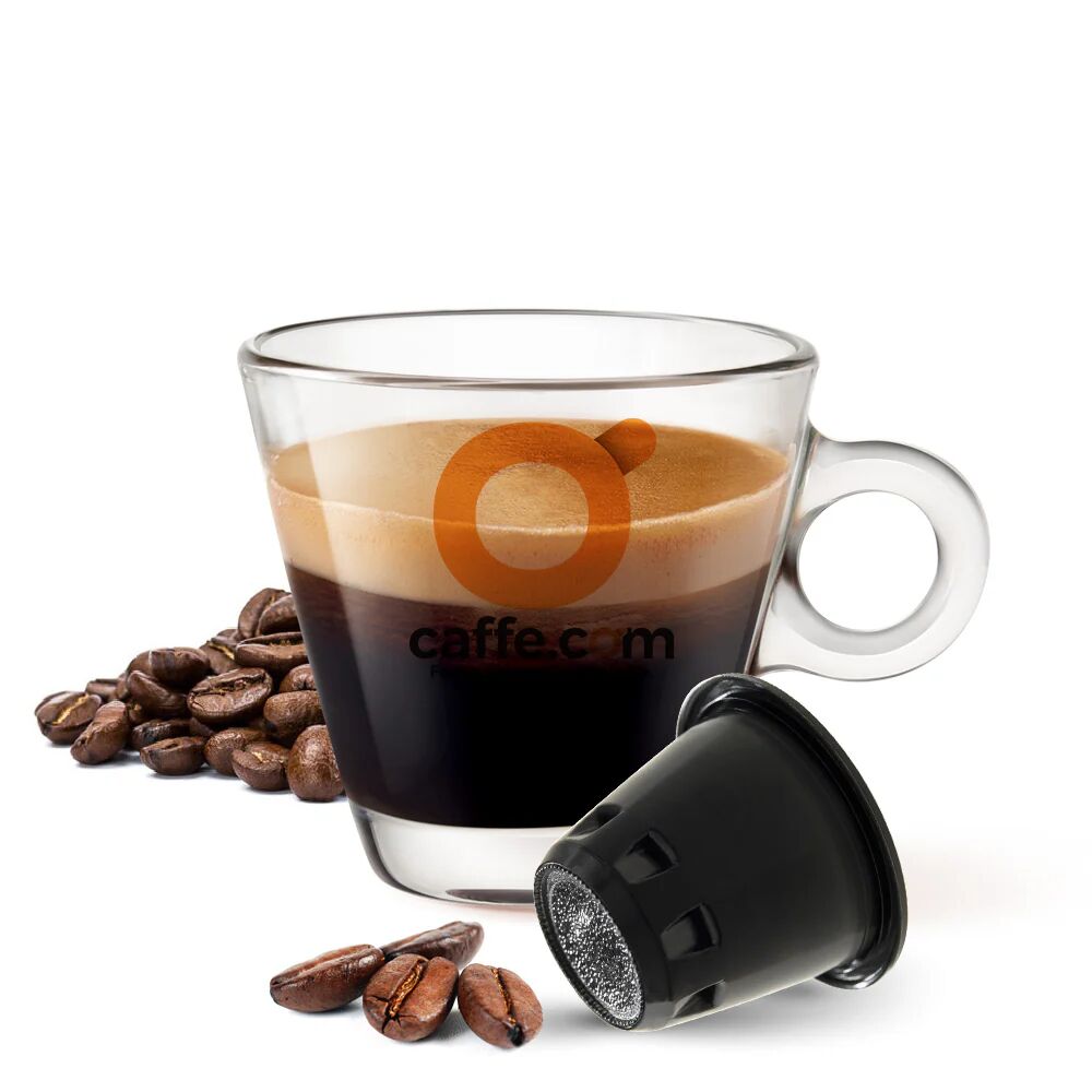 caffe.com 100 capsule caffè tre venezie nero barocco compatibili con sistema nespresso®
