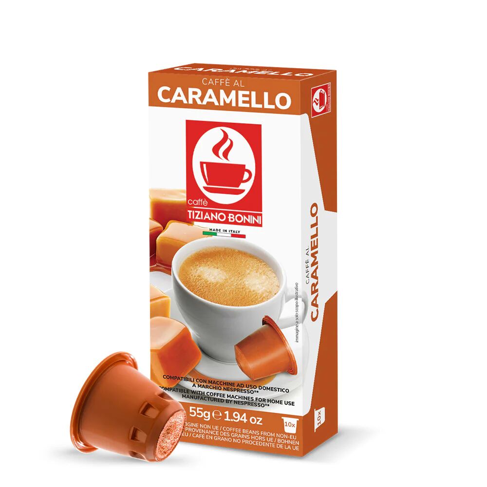 Caffè Bonini 10 Capsule Caramello compatibili con sistema Nespresso®