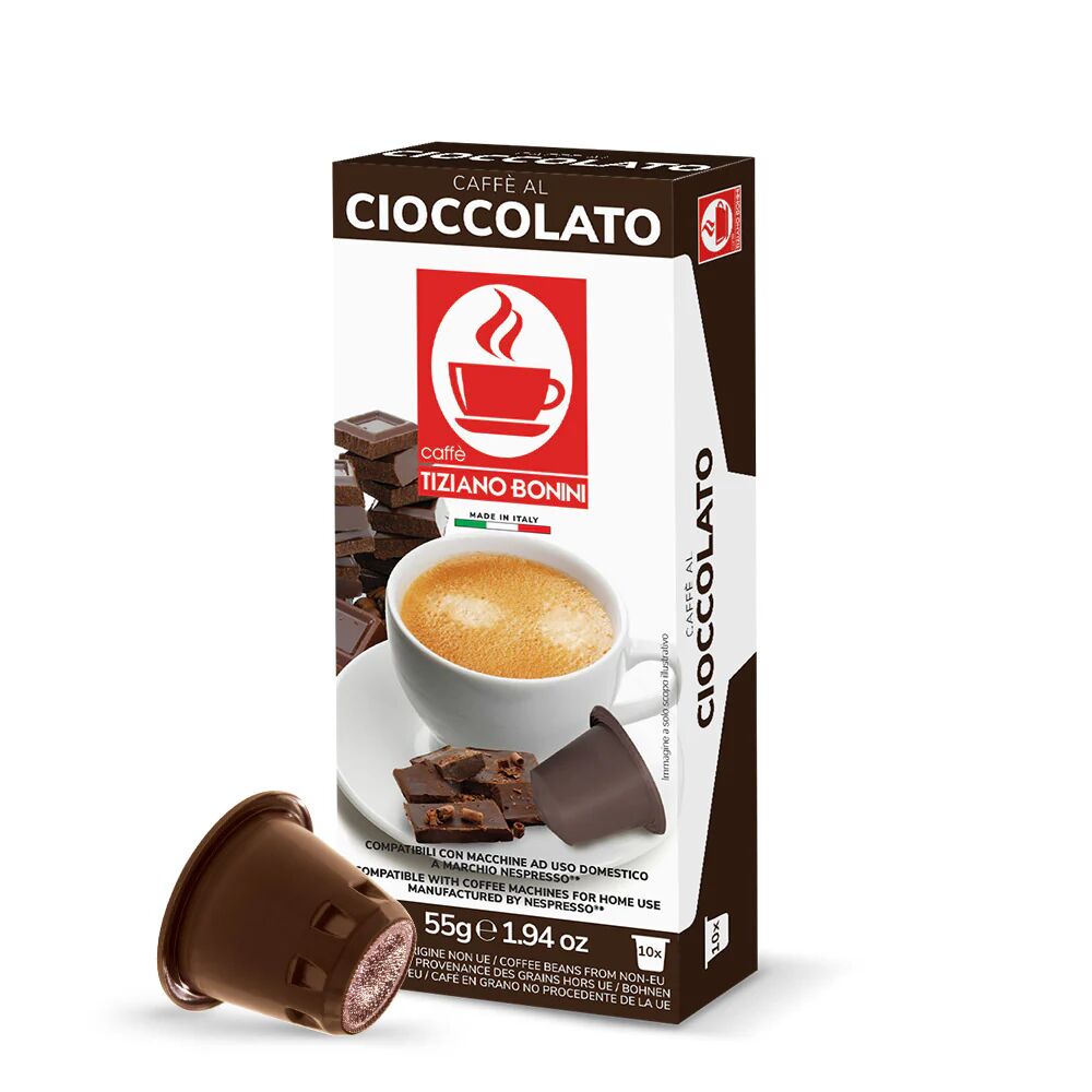 Caffè Bonini 10 Capsule Cioccolato compatibili con sistema Nespresso®