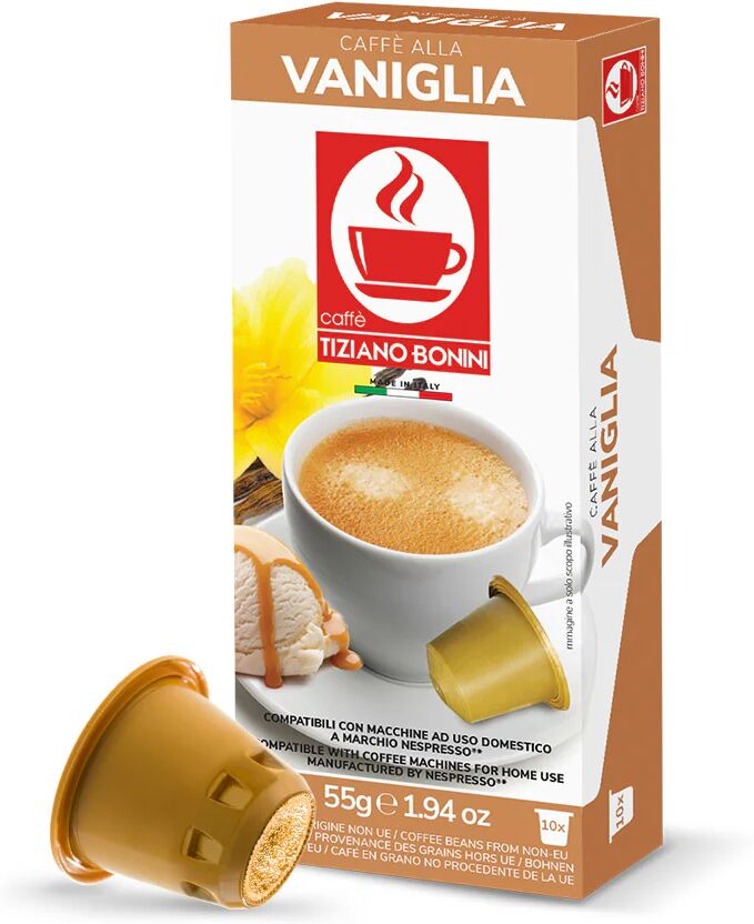 Caffè Bonini 10 Capsule Vaniglia compatibili con sistema Nespresso®