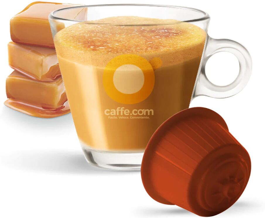 Caffè Bonini 16 Capsule Caramel Salato compatibili con sistema NESCAFÉ® Dolce Gusto®