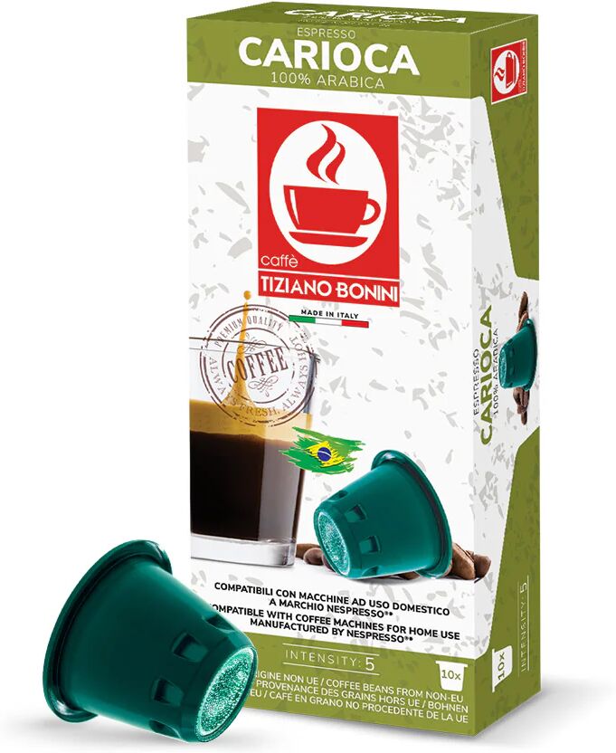 Caffè Bonini 100 Capsule Carioca compatibili con sistema Nespresso®