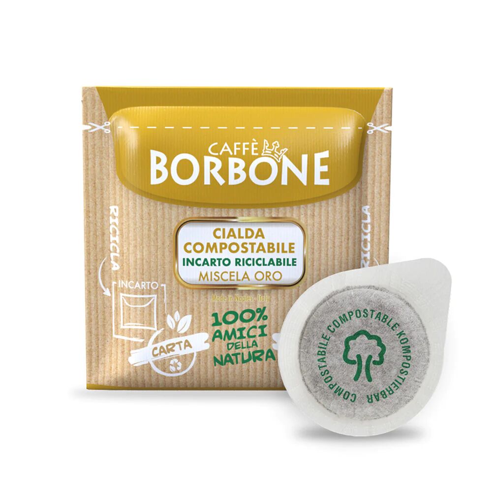 Caffè Borbone 50 Cialde Miscela Oro compatibili con sistema ESE 44mm