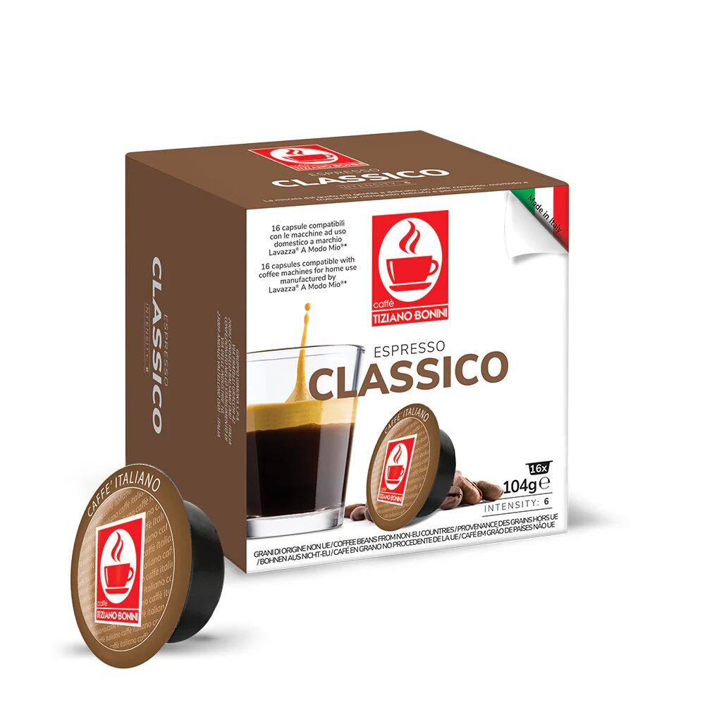 Caffè Bonini 96 Capsule Classico compatibili con sistema Lavazza a Modo Mio