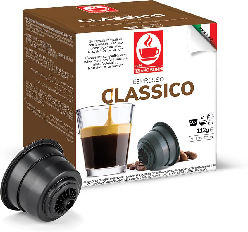 Caffè Bonini 96 Capsule Classico compatibili con sistema NESCAFÉ® Dolce Gusto®