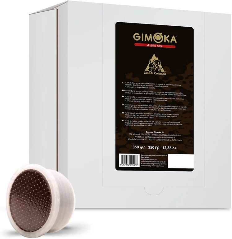 Gimoka 50 Capsule Cafè De Colombia compatibili con sistema Lavazza Espresso Point