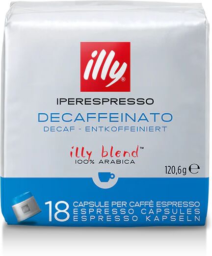 Illy 108 Capsule Decaffeinato compatibili con sistema Iperespresso