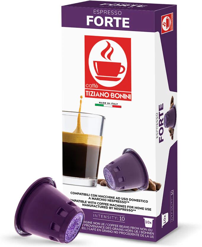 Caffè Bonini 100 Capsule Forte compatibili con sistema Nespresso®