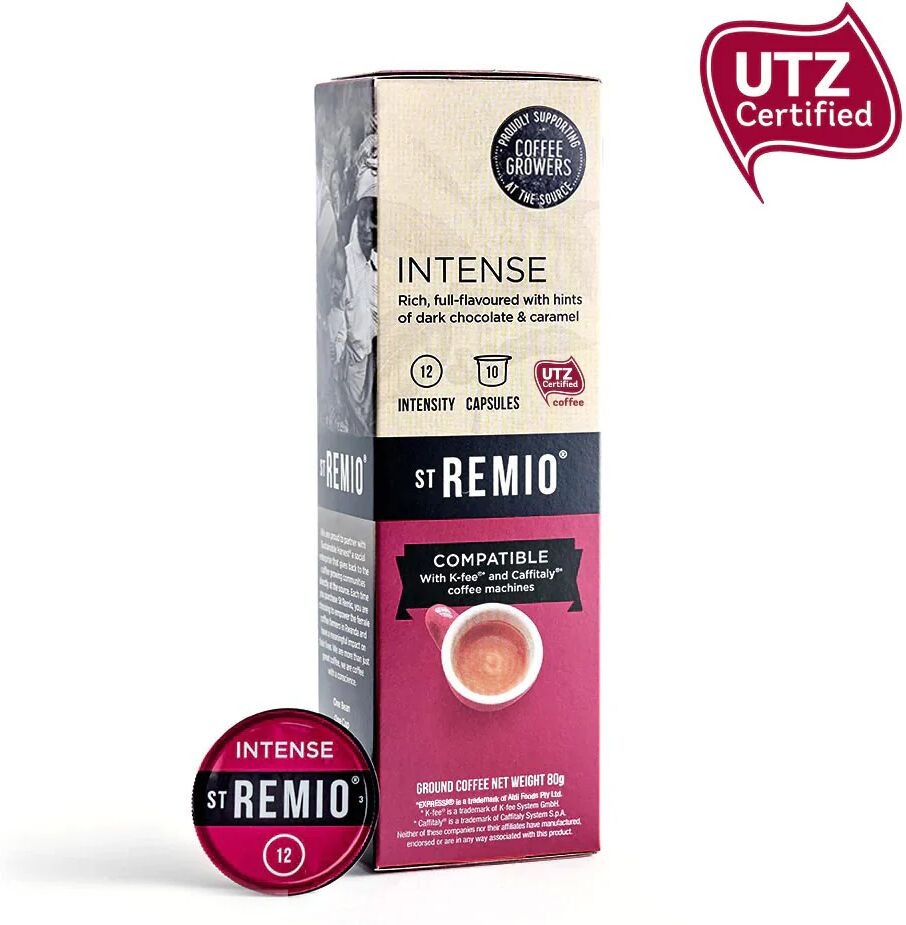 st remio 10 Capsule Intense Utz compatibili con sistema Caffitaly